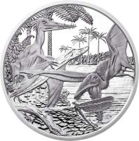 reverse of 20 Euro - Jurassic (2013) coin with KM# 3223 from Austria.