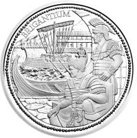 Austria coin 20 Euro - Brigantium (2012) reverse reverse of 20 Euro - Brigantium (2012) coin with KM# 3211 from Austria. Inscription: BRIGANTIUM