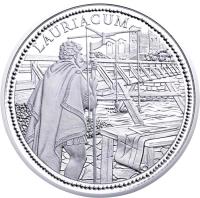 Austria coin 20 Euro - Lauriacum (2012) reverse reverse of 20 Euro - Lauriacum (2012) coin with KM# 3210 from Austria. Inscription: LAURIACUM