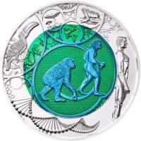 Austria coin 25 Euro - Evolution (2014) reverse reverse of 25 Euro - Evolution (2014) coin with KM# 3227 from Austria.