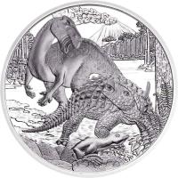 reverse of 20 Euro - Cretaceous (2014) coin with KM# 3230 from Austria.