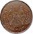 obverse of 100 Cash (1928) coin with Y# 395 from China. Inscription: HO-NAN 100 CASH