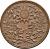 reverse of 1 Fen (1929) coin with Y# 434 from China.