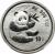 reverse of 10 Yuan - Panda Silver Bullion (2000) coin with KM# 1310 from China. Inscription: Ag.999 1oz 10元