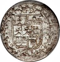 German States coin 2 Albus - Ernst Ludwig (1692 - 1708) obverse obverse of 2 Albus - Ernst Ludwig (1692 - 1708) coin with KM# 82 from German States. Inscription: HD