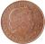 obverse of 2 Pence - Elizabeth II - 4'th Portrait (2008 - 2015) coin with KM# 1108 from United Kingdom. Inscription: ELIZABETH · II · D · G REG · F · D · 2008 IRB