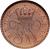obverse of 3 Pfenninge - Friedrich Wilhelm (1862 - 1864) coin with KM# 95 from German States. Inscription: H.V.M.ST. V.G.G.GR