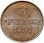reverse of 3 Pfennige - Friedrich August II (1836 - 1837) coin with KM# 1136 from German States. Inscription: 3 PFENNIGE 1837 G