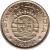 obverse of 1 Rupia (1952) coin with KM# 29 from India. Inscription: ESTADO DA INDIA 1 RUPIA