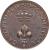 obverse of 1 Soldo - Carlo Ludovico I (1826) coin with KM# A34 from Italian States. Inscription: CARLO L.D.B.I.D.S.DUCA DI LUCCA