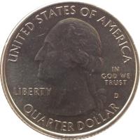 United States coin 1/4 Dollar - Chaco Culture National Historical Park, New Mexico - Washington Quarter (2012) obverse obverse of 1/4 Dollar - Chaco Culture National Historical Park, New Mexico - Washington Quarter (2012) coin with KM# 520 from United States. Inscription: UNITED STATES OF AMERICA LIBERTY IN GOD WE TRUST QUARTER DOLLAR