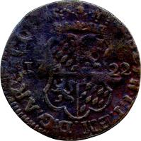 Liege coin 1 Liard - Joseph-Clément (1716 - 1723) obverse obverse of 1 Liard - Joseph-Clément (1716 - 1723) coin with KM# 126 from Liege. Inscription: IOSEPH · CLEM · D · G · ARC · COL · 17 22