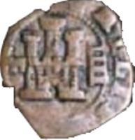 Spain coin 4 Maravedis - Felipe III (1598 - 1621) obverse obverse of 4 Maravedis - Felipe III (1598 - 1621) coin with KM# 11 from Spain. Inscription: PHILIPPVS III D G