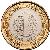 reverse of 1 Lira - Turkish Olympics (2012) coin with KM# 1282 from Turkey. Inscription: 1 TÜRK LİRASI 2012