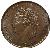 obverse of 1/3 Farthing - George IV (1827) coin with KM# 703 from United Kingdom. Inscription: GEORGIUS IV DEI GRATIA · 1827 ·