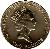 obverse of 2 Pounds - Elizabeth II - Football - 3'rd Portrait (1996) coin with KM# 973 from United Kingdom. Inscription: ELIZABETH · II · DEI · GRATIA · REGINA · F · D · 2 POUNDS · RDM