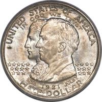 United States coin 1/2 Dollar - Alabama Centennial (1921) obverse obverse of 1/2 Dollar - Alabama Centennial (1921) coin with KM# 148 from United States. Inscription: UNITED STATES OF AMERICA IN GOD WE TRVST BIBB 1921 KILBY HALF DOLLAR