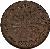reverse of 1 Keping (1835) coin with KM# Tn2 from Netherlands East Indies.