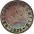 obverse of 1/2 Centavo (1835) coin with KM# 114 from Chile. Inscription: REPUBLICA DE CHILE 1835