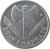 obverse of 50 Centimes - Heavier (1942 - 1943) coin with KM# 914.4 from France. Inscription: ÉTAT FRANÇAIS LB