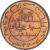 obverse of 5 Centimes (1891) coin with KM# 1 from Comoro Islands. Inscription: يجة سلطان انجز سيد علي ابن سيد عمر حماية دولة فرنسا الفخيمة