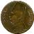 obverse of 1/2 Millième - Fuad I (1929 - 1932) coin with KM# 343 from Egypt. Inscription: فؤاد الاول ملك مصر