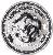 reverse of 50 Cents - Elizabeth II - Lunar Year: Year of the Dragon - Lunar Year Silver Bullion (2000) coin with KM# 522 from Australia. Inscription: 龍 2 0 0 0 1/2 OZ 999 SILVER