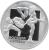 reverse of 1 Rouble - Freestyle wrestling (2003) coin with KM# 61 from Belarus. Inscription: ВОЛЬНАЯ БАРАЦЬБА