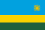 Rwanda Republic flag