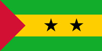 São Tomé and Príncipe Democratic Republic flag