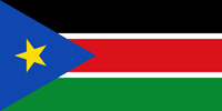 South Sudan Republic flag