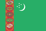 Turkmenistan Republic flag