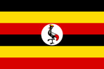 Uganda Republic flag