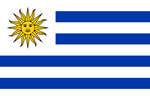 Uruguay Oriental Republic flag