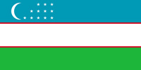 Uzbekistan Republic flag