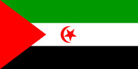 Western Sahara Arab Democratic Republic flag