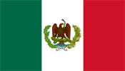 Mexico 1'st Federal Republic flag