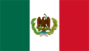 Mexico 2'nd Federal Republic flag