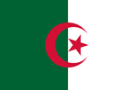 Algeria People's Democratic Republic flag