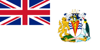 British Antarctic Territory British colony flag