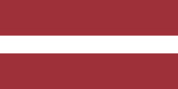 Latvia 2'nd Republic flag