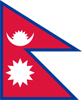 Nepal Federal Democratic Republic flag