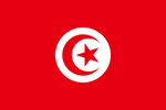 Tunisia Republic flag