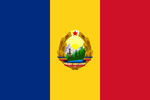 Romania Socialist Republic flag