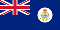 Bahamas British colony flag