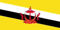 Brunei Sultanate flag