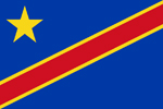 Congo - Democratic Republic Republic flag