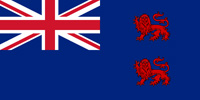 Cyprus British protectorate flag