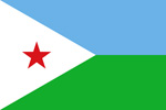 Djibouti Republic flag