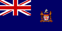 Fiji British colony flag